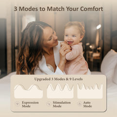 Nurseva Pro-90A 3D pumping technology mimics natural rhythm for comfort
