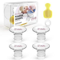 Nursi Luna flange insert 15mm in compact storage case for easy on-the-go use