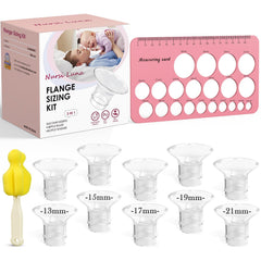 Nursi Luna flange sizing kit pack for customizable pumping comfort.