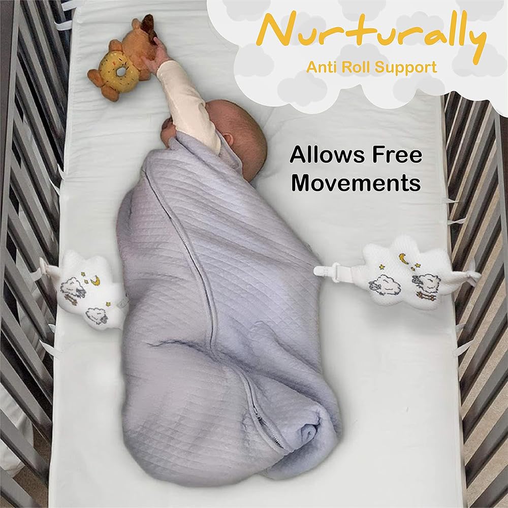 Nurturally easy-installation-steps illustrate simple crib setup.