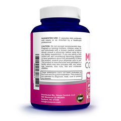 NusaPure Menopause Complex capsules close-up highlighting texture