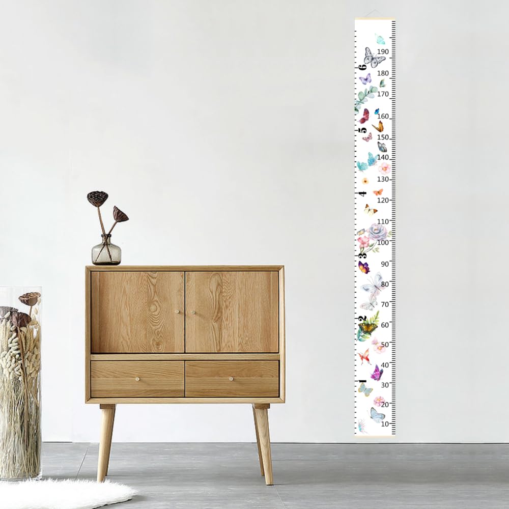 Nustila butterfly growth chart is kid-friendly and durable for daily use.