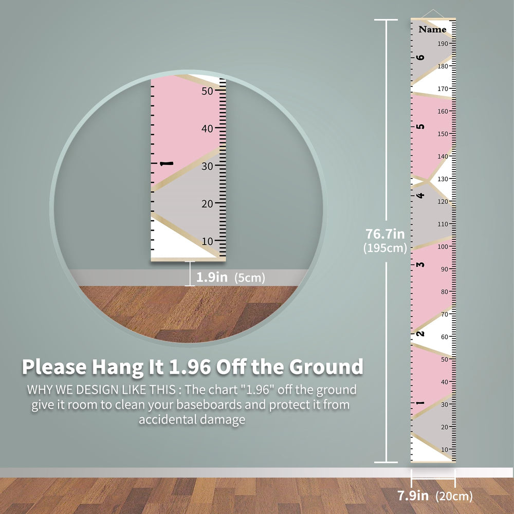 Nustila two-scales chart shows feet and centimeters clearly