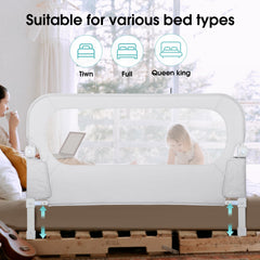 NUTIKAS mesh design allows breathability as your child moves at night.