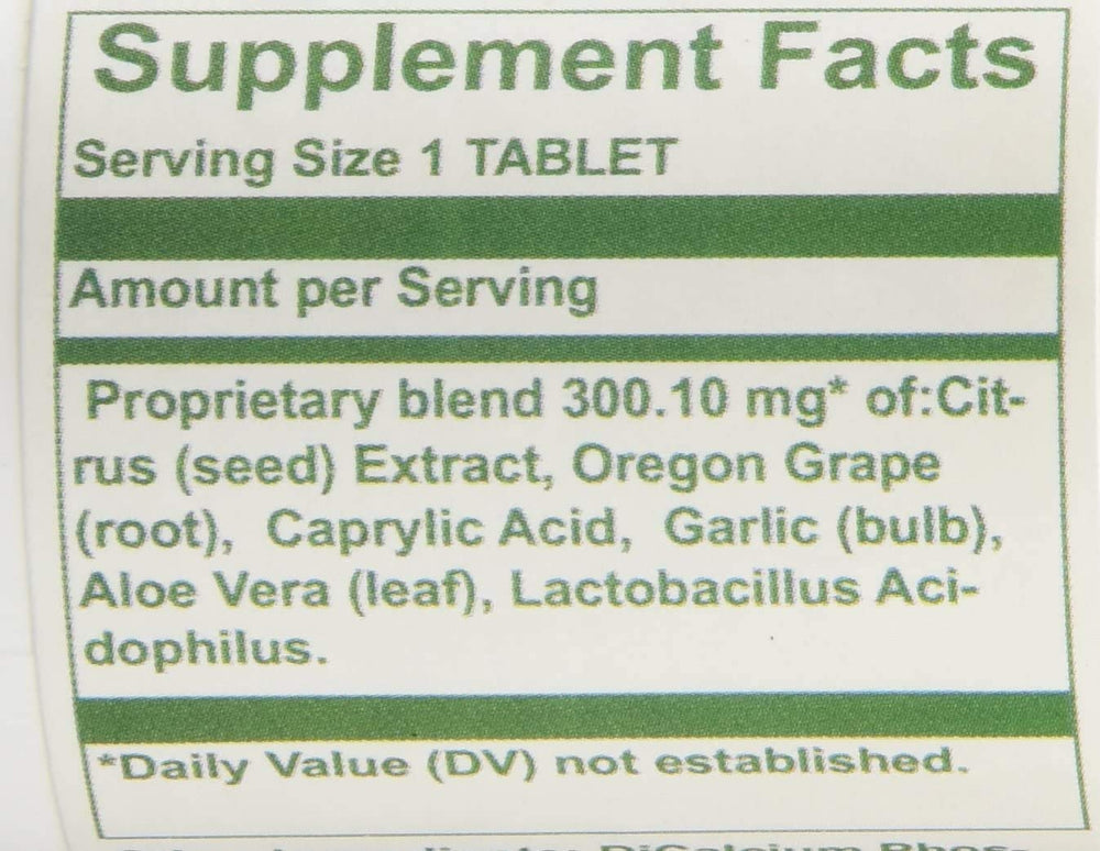 Nutri-West Total YST Redux 60 tablet close-up showing enteric-coated design
