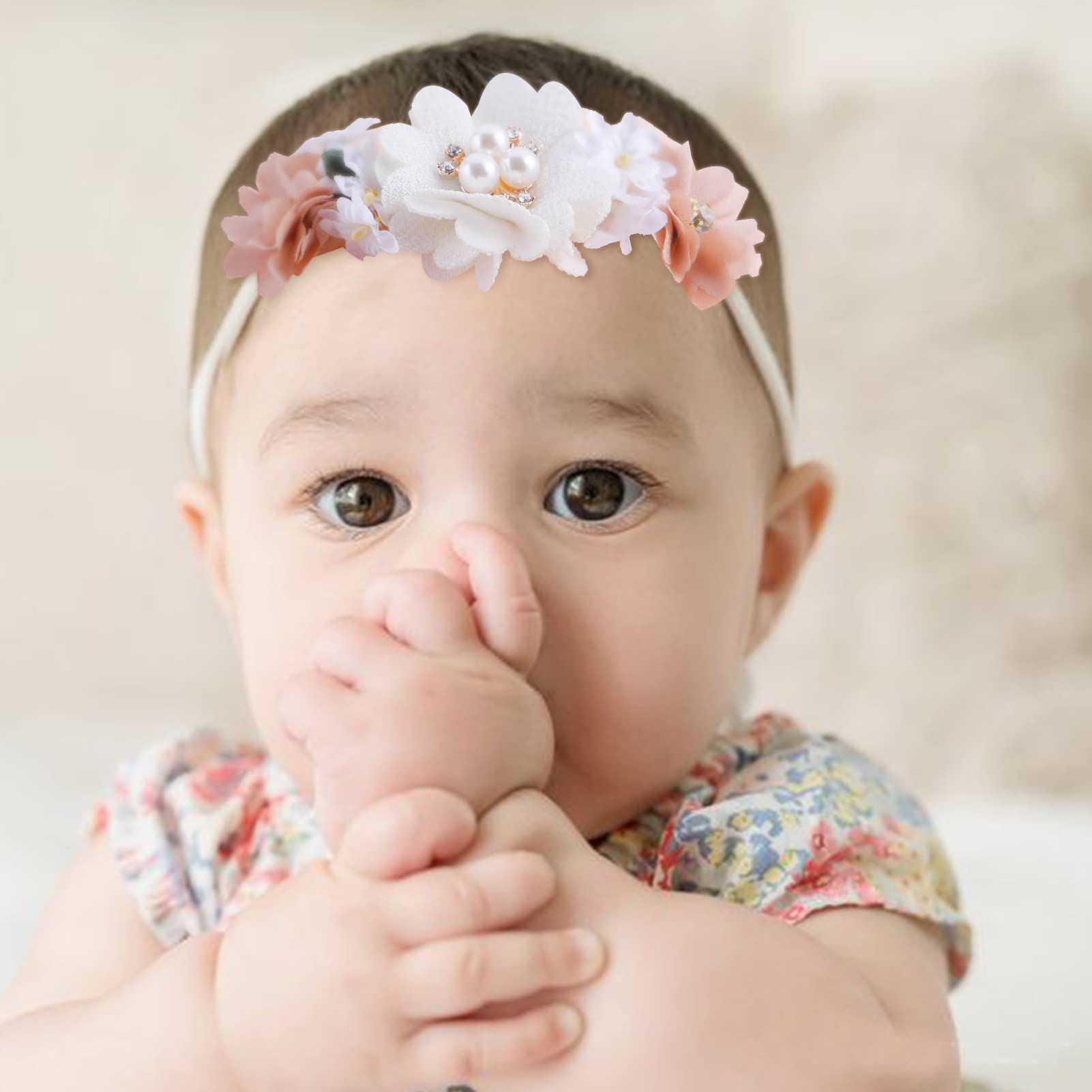 NUWAJP headbands suitable for weddings and party moments with infants