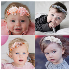 NUWAJP stretchable headbands fit ages 0–12 and stay secure during play