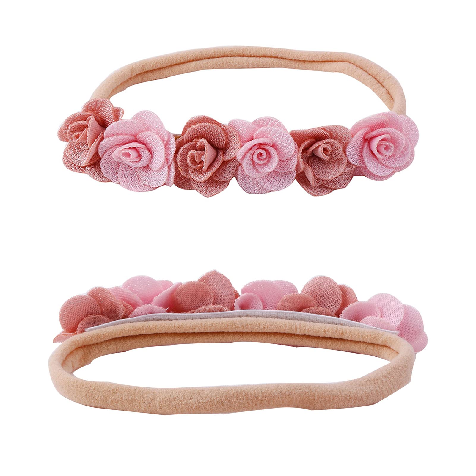 NUWAJP white daisy headband brightens portrait sessions.