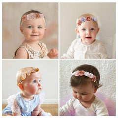 NUWAJP floral headbands ideal for photos and occasions