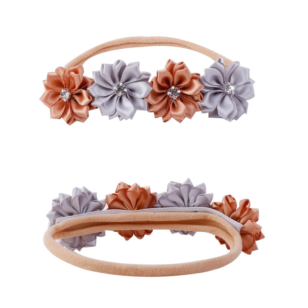 NUWAJP newborn to toddler headbands grow with her for a snug fit