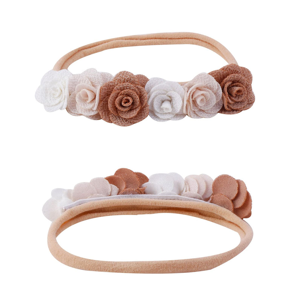 NUWAJP gift-ready flower headbands for little girls
