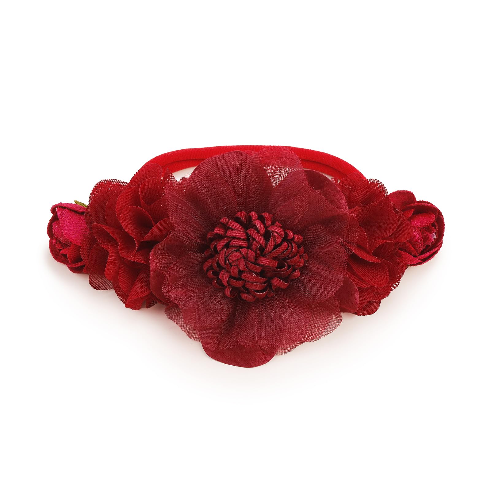 NUWAJP chic flower headbands provide comfortable wear without leaving marks.