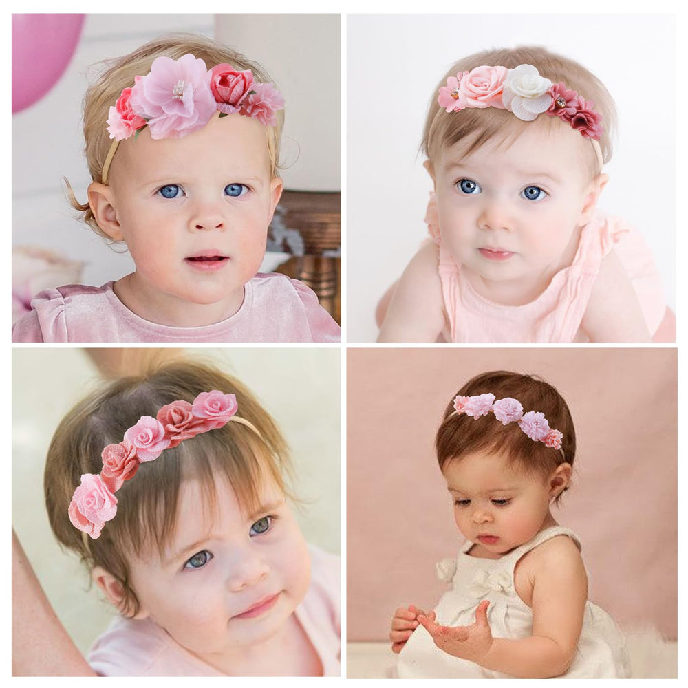 NUWAJP elastic headband fits ages 0–12 years without slipping.