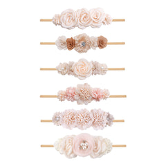 NUWAJP six color variety headbands offer versatile looks with outfits