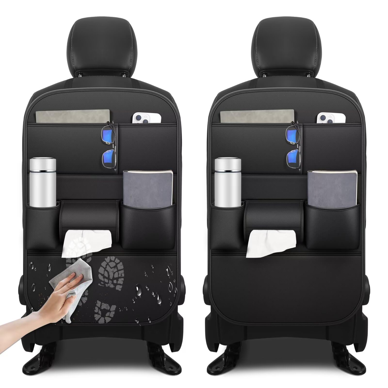 NUWQICD back seat protector for Jeep Grand Cherokee showing durable coverage