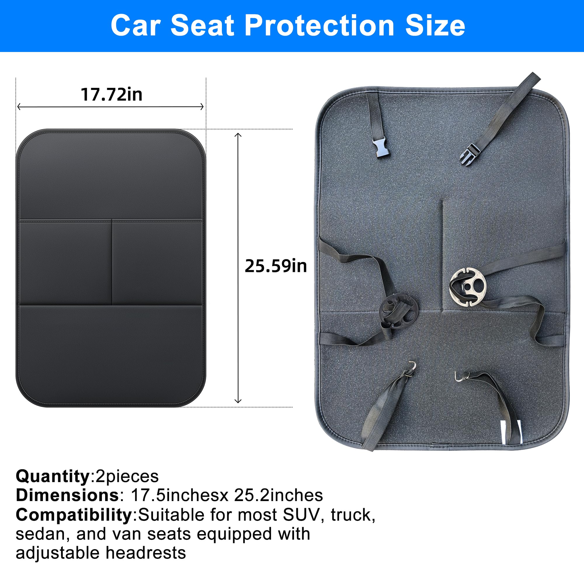 NUWQICD travel-ready car accessory keeps back seats fresh on long trips