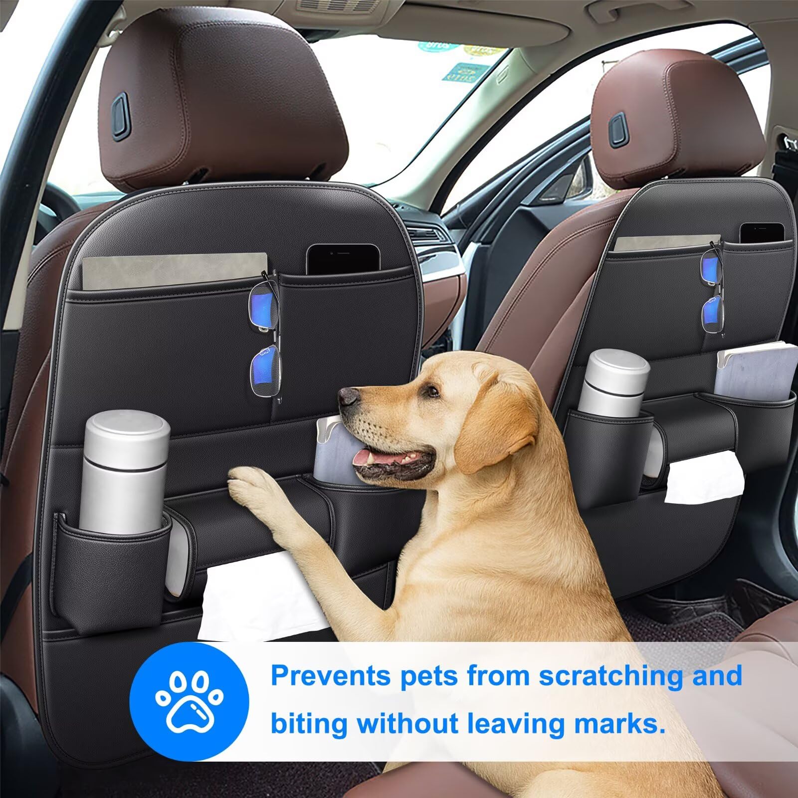 NUWQICD waterproof and dirt-resistant material guards seatbacks