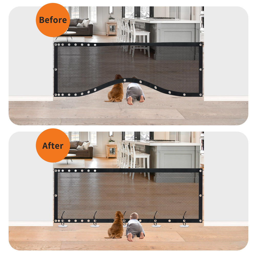 NWK Magic Dog Gate quick install with drill and screwdriver