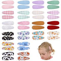 Nydotd non-slip hair barrette with flower pattern for neat hair