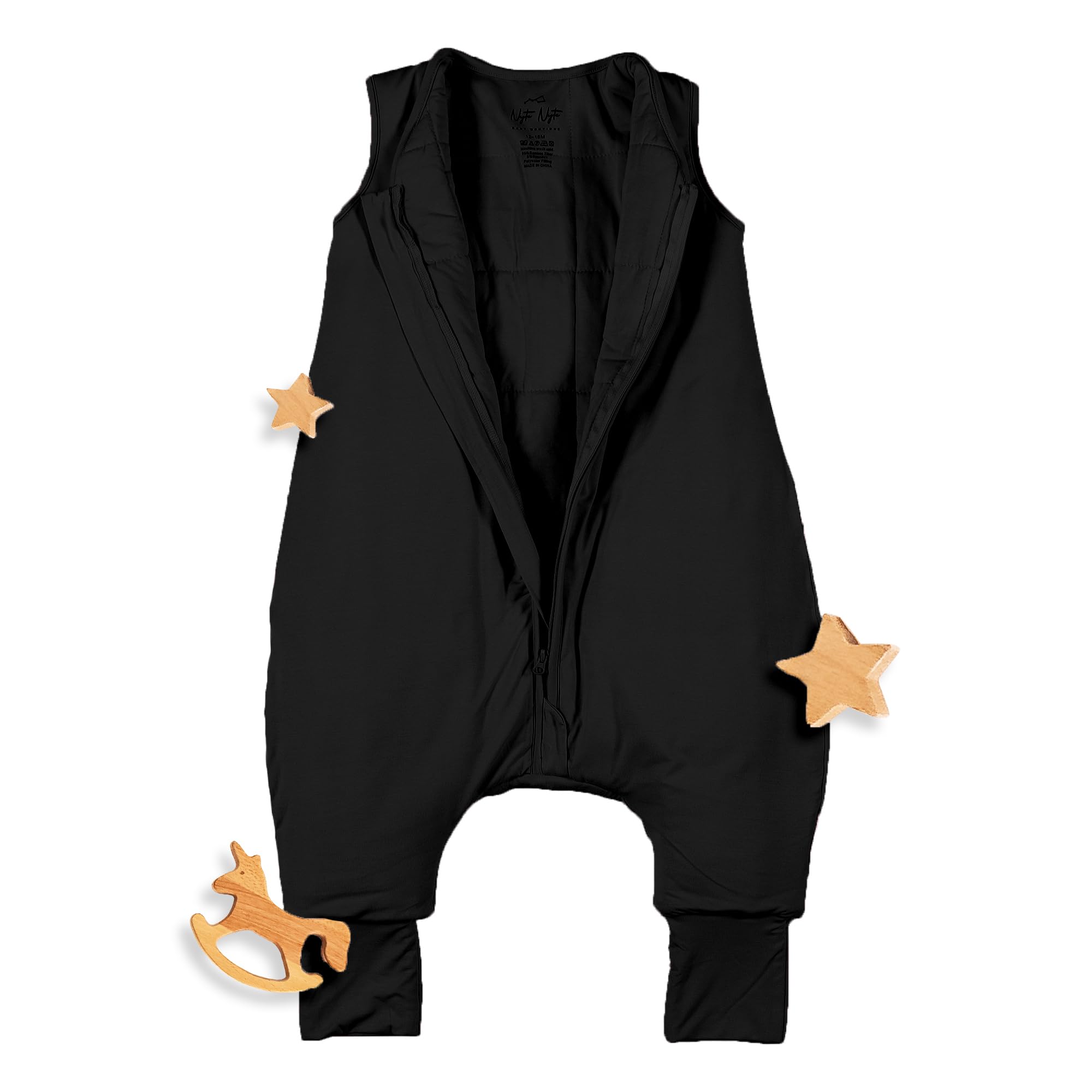 Nyte Nyte Baby 2.5TOG sleep sack front view, warm and snug for toddlers