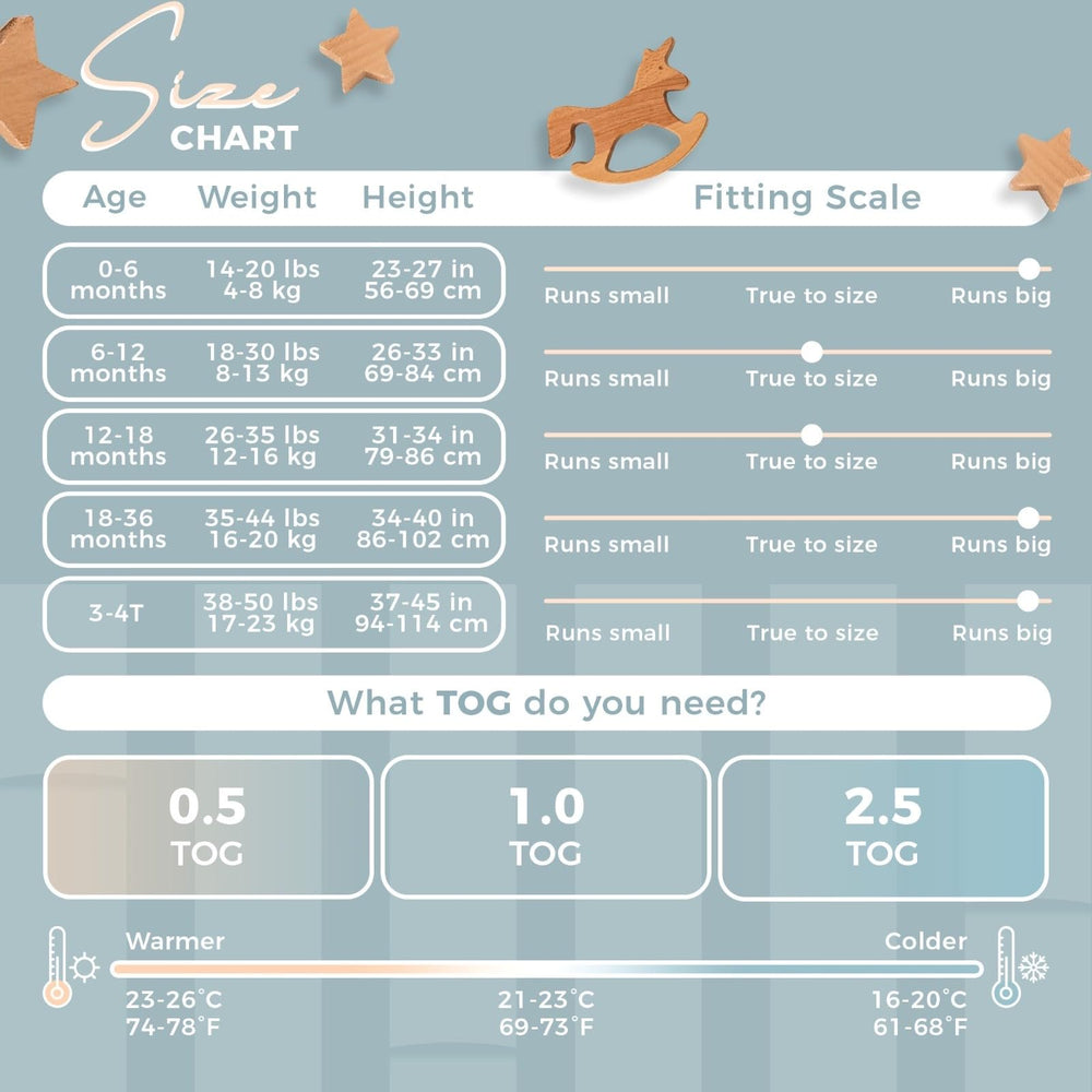 Nyte Nyte Baby 2.5-TOG sleepsack in gray used for bedtime comfort.
