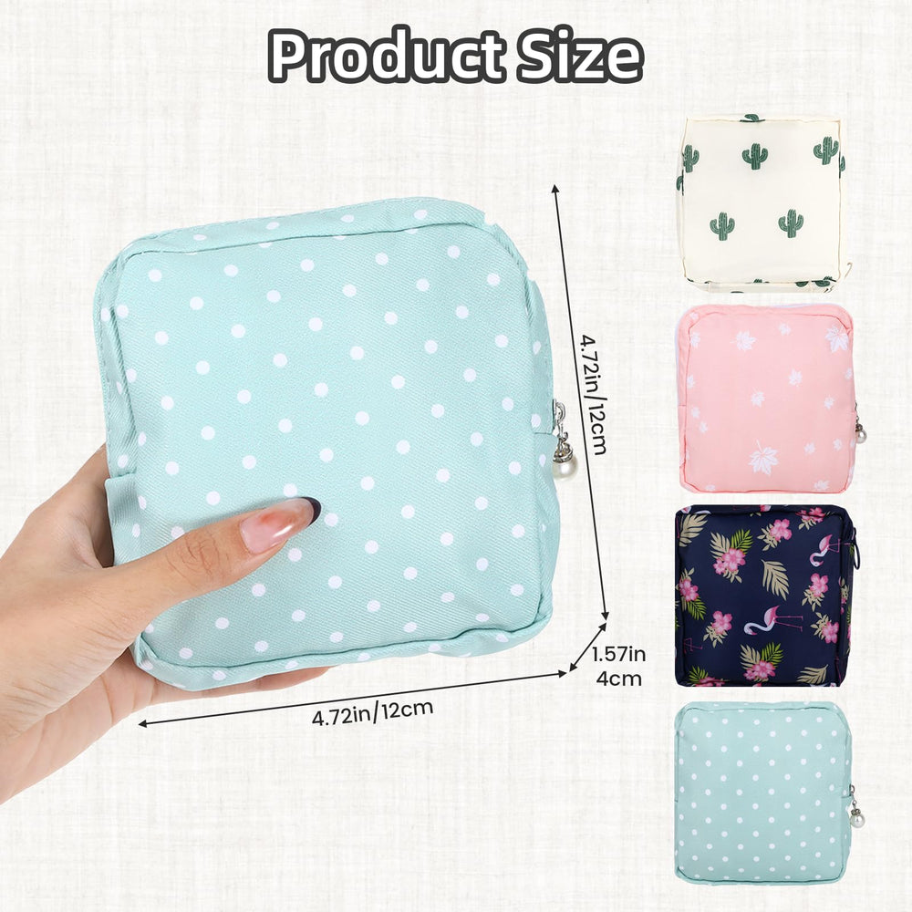 NYTGAH pad bag geometric pattern for stylish private storage