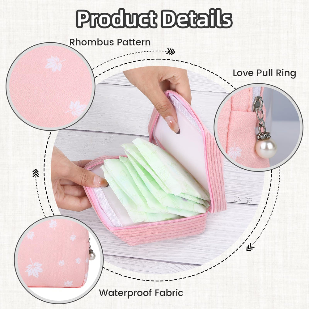 NYTGAH pad bag polka dot pattern for quick on-the-go access