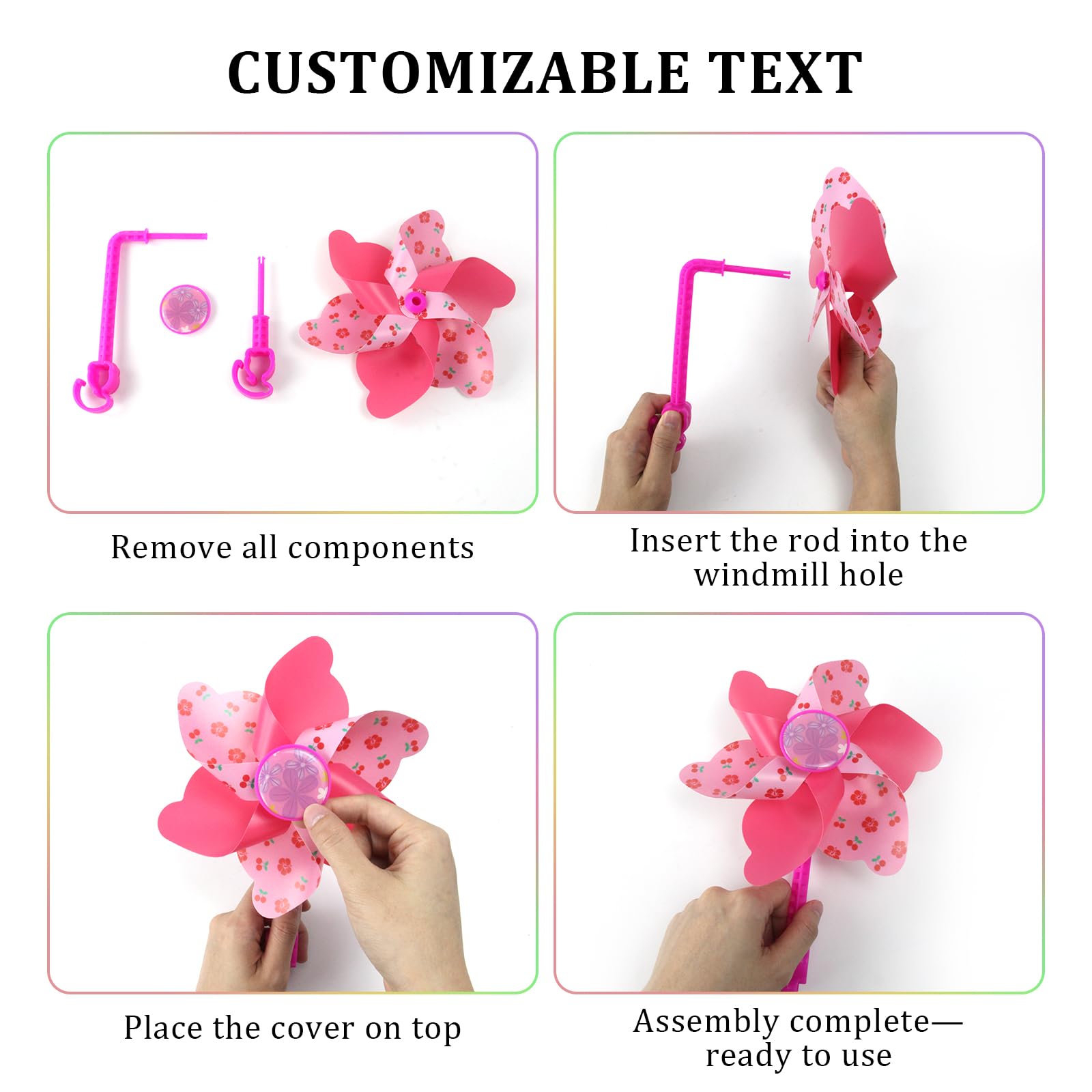 NZELSW pink little flower design enhances visibility and charm.