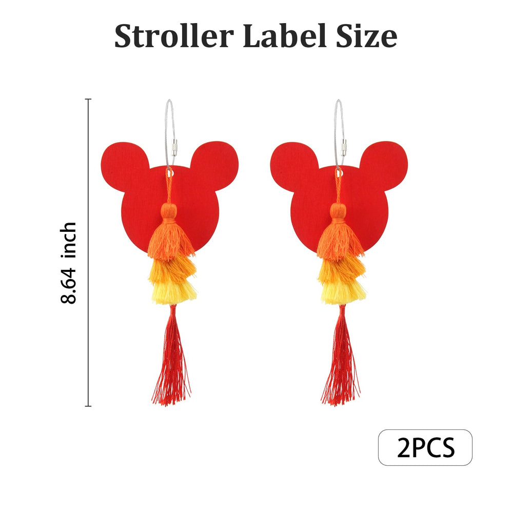 NZELSW two-piece stroller sign for flexible daily or travel use.