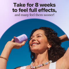 O Positiv MENO Ashwagandha capsule detail, suggesting sleep quality support.