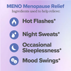 O Positiv MENO capsules closeup, highlighting hormone-free formulation for menopause comfort.