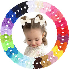 OAOLEER 48pcs baby hair clips 2inch for gentle hold on delicate baby hair