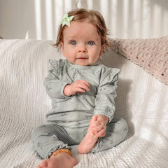 OAOLEER fully lined clips protect delicate baby hair