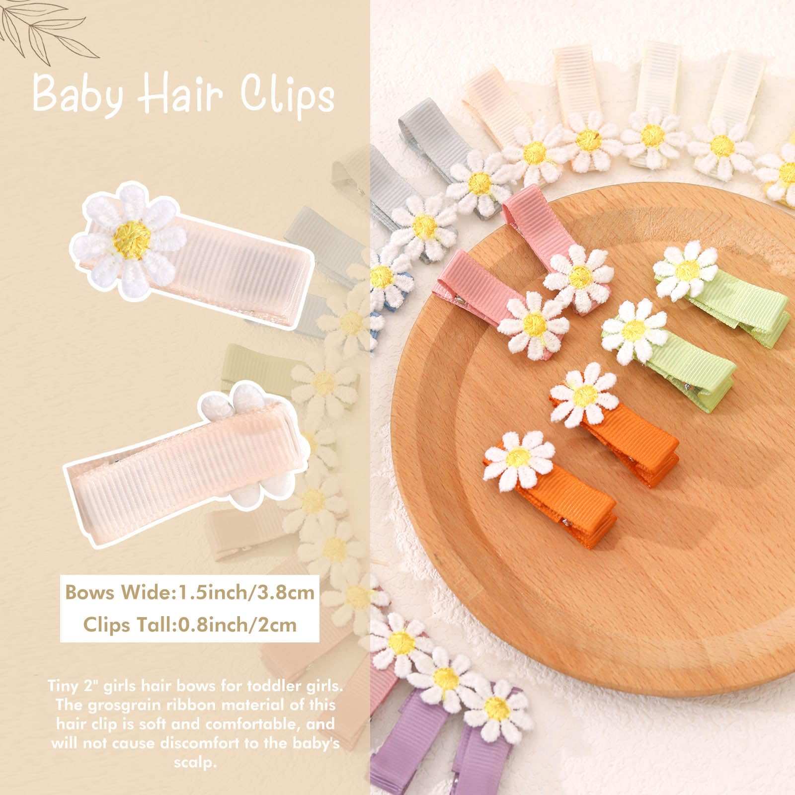 OAOLEER fully lined clip protects delicate hair during use