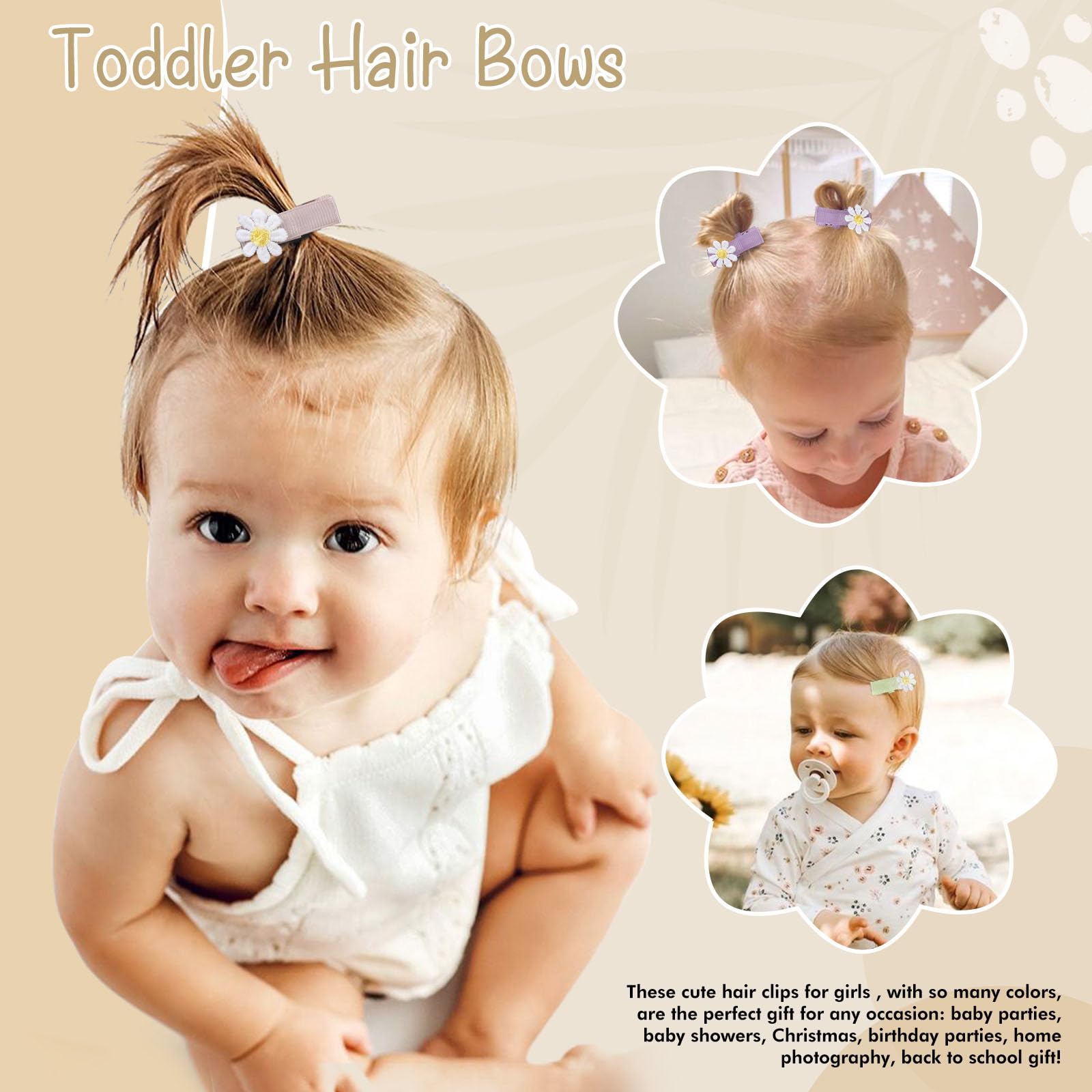 OAOLEER lightweight 2-inch bow ideal for all day wear