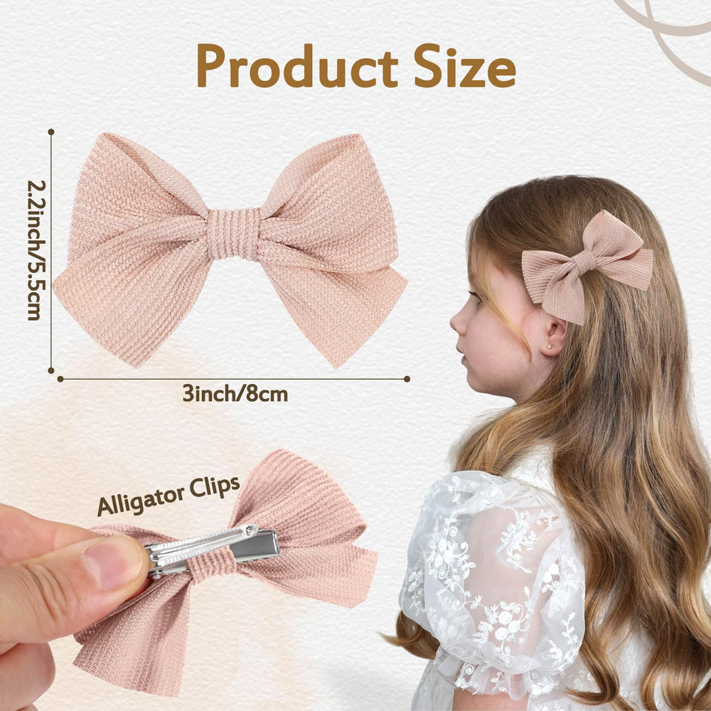 OAOLEER toddler hair clips with secure alligator grip for active play.