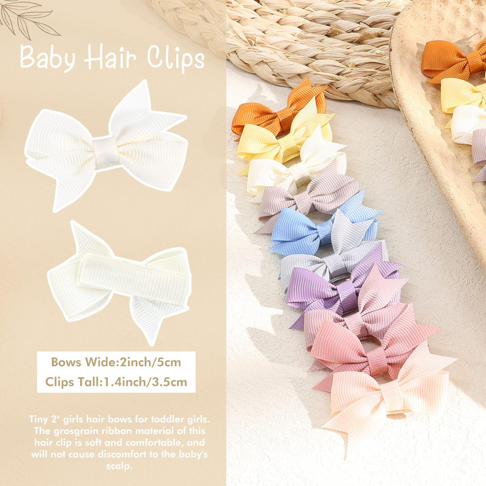 OAOLEER 12 colors hair clips ready for daily outfits.