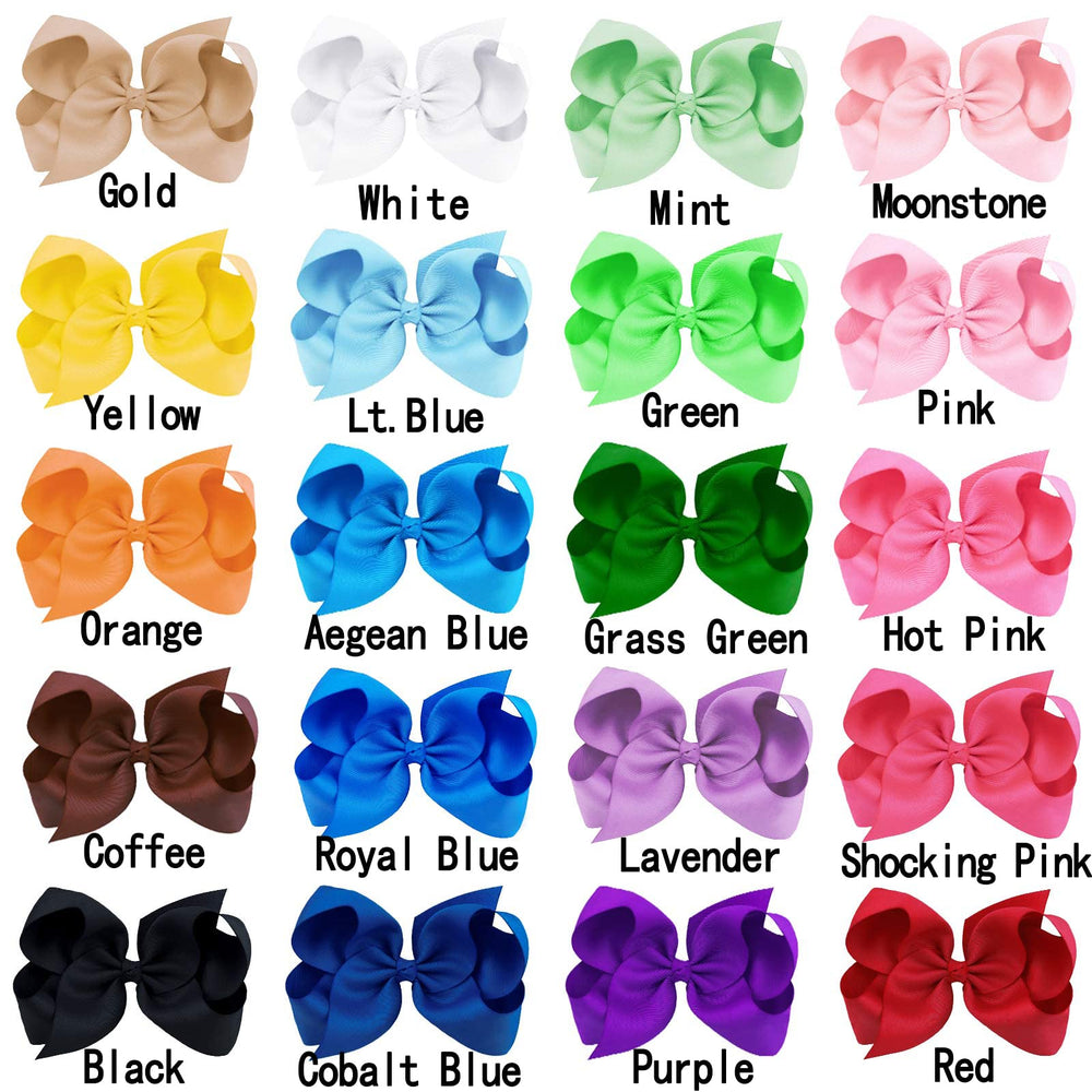 Oaooleer alligator clip bows securely attach to hair for busy days