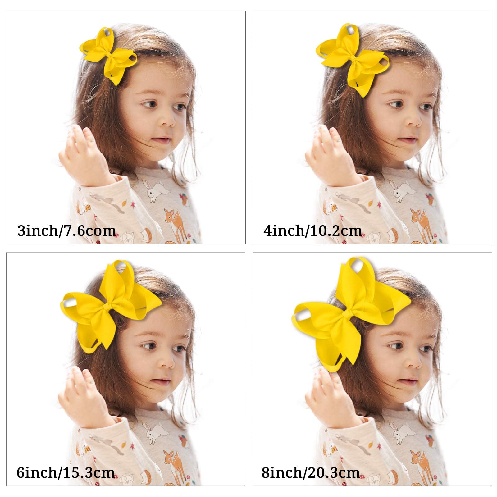Oaooleer back to school bows for quick hairstyles