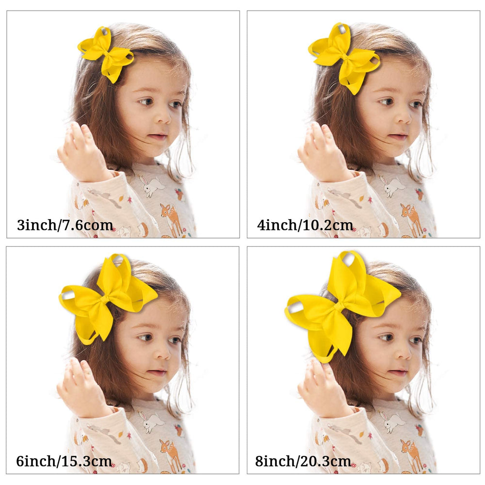 Oaooleer back to school bows for quick hairstyles
