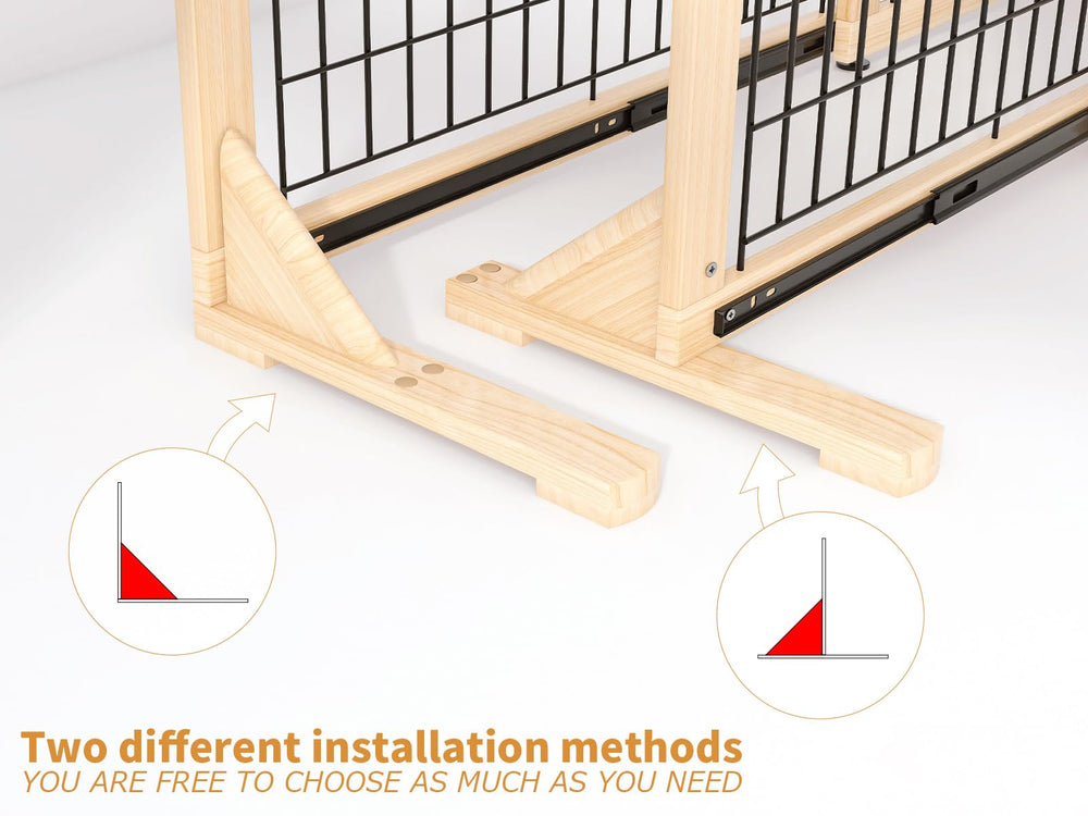 Oapety pet-friendly design offers visibility and airflow.