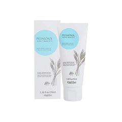 Oattbe Pedatosol Baby Lotion being applied to the skin for gentle hydration.