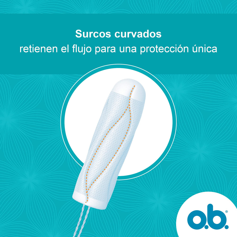 O.B. ProComfort tampon in use for busy-day activities and movement.