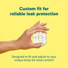 o.b. tampons all-around expansion with Fluid-Lock grooves helps prevent leaks.