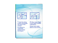 o.b. tampons without applicator reduce waste and simplify disposal.