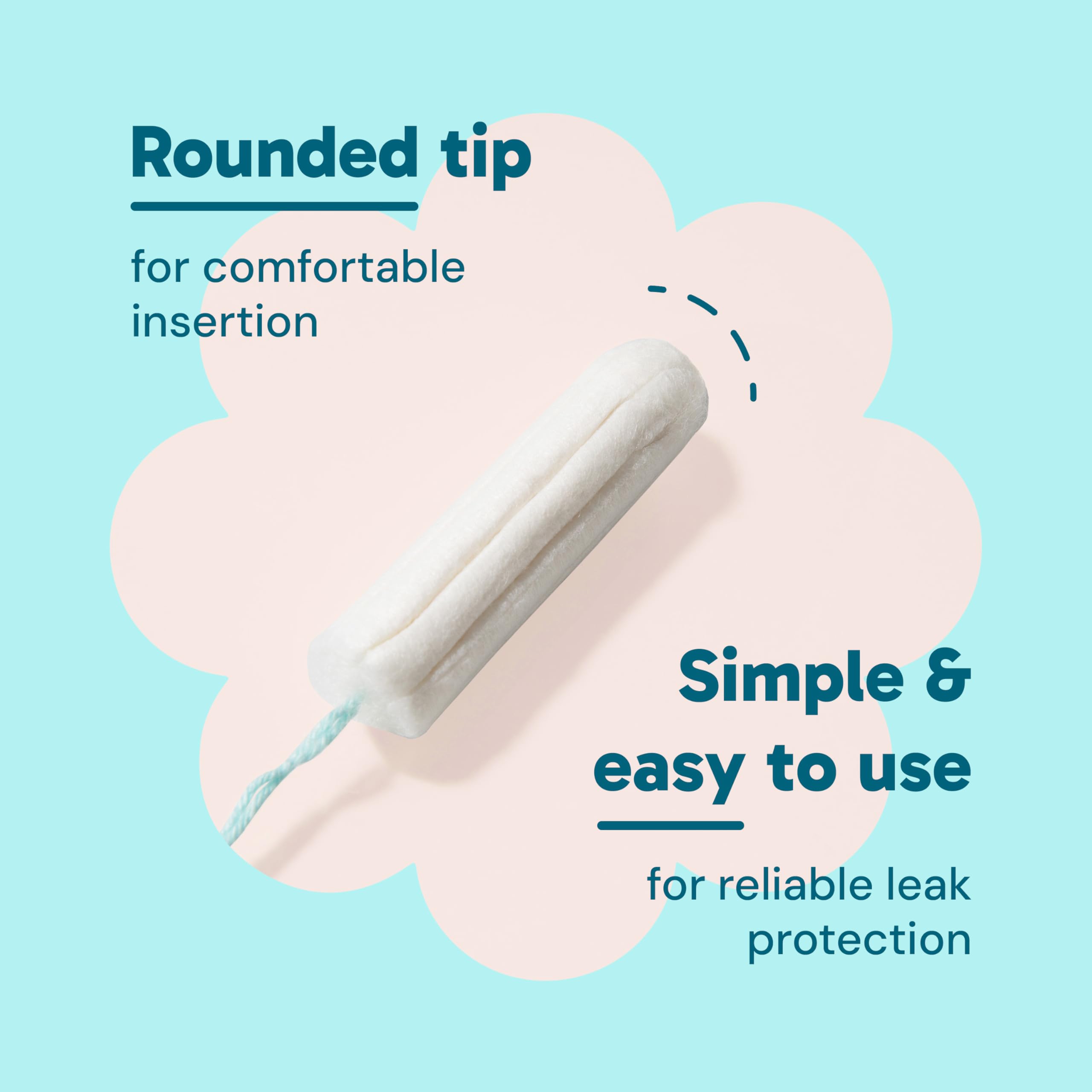 o.b. tampons compact packaging is discreet and travel-ready.