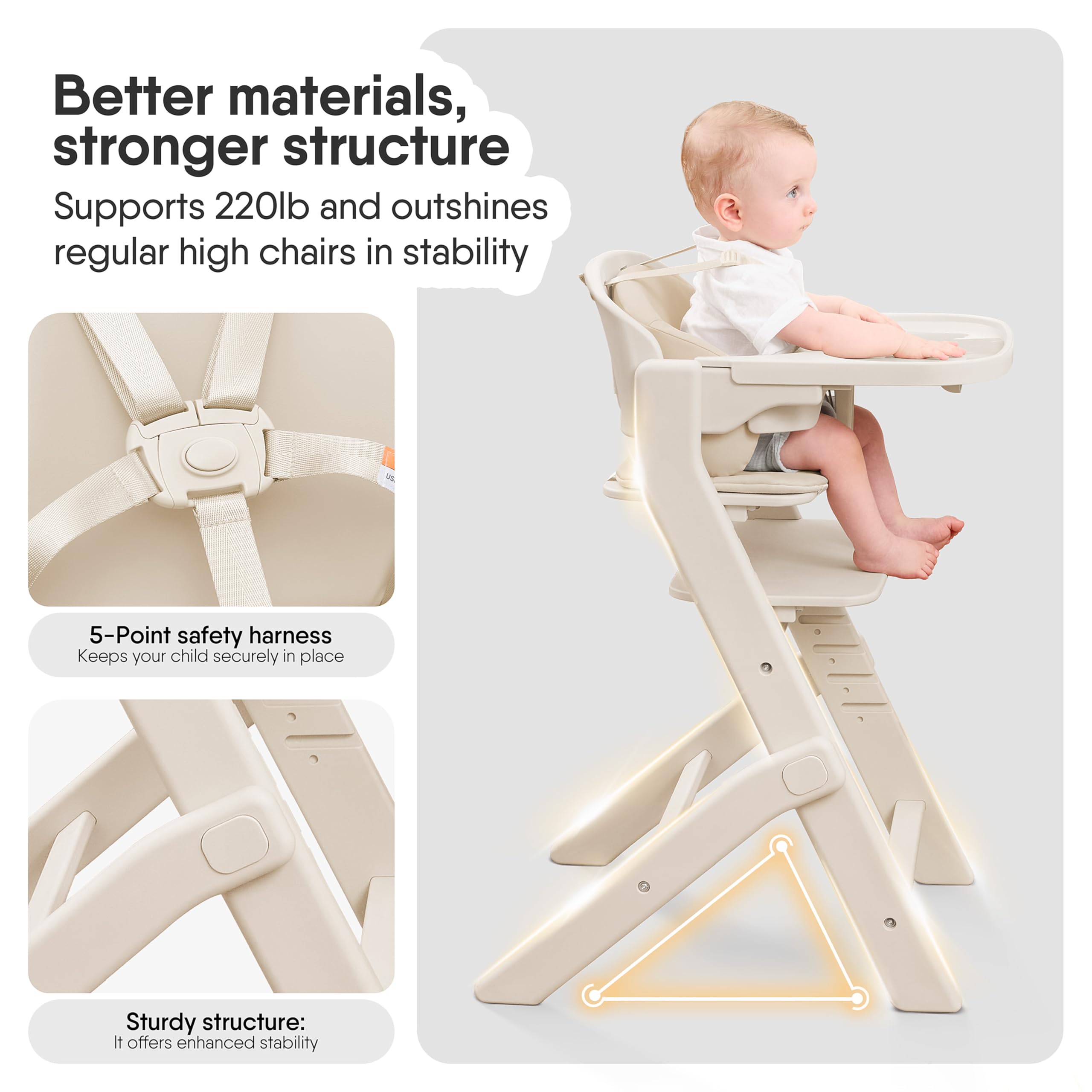 Obbee Odee adjustable footrest—comfortable leg positioning.