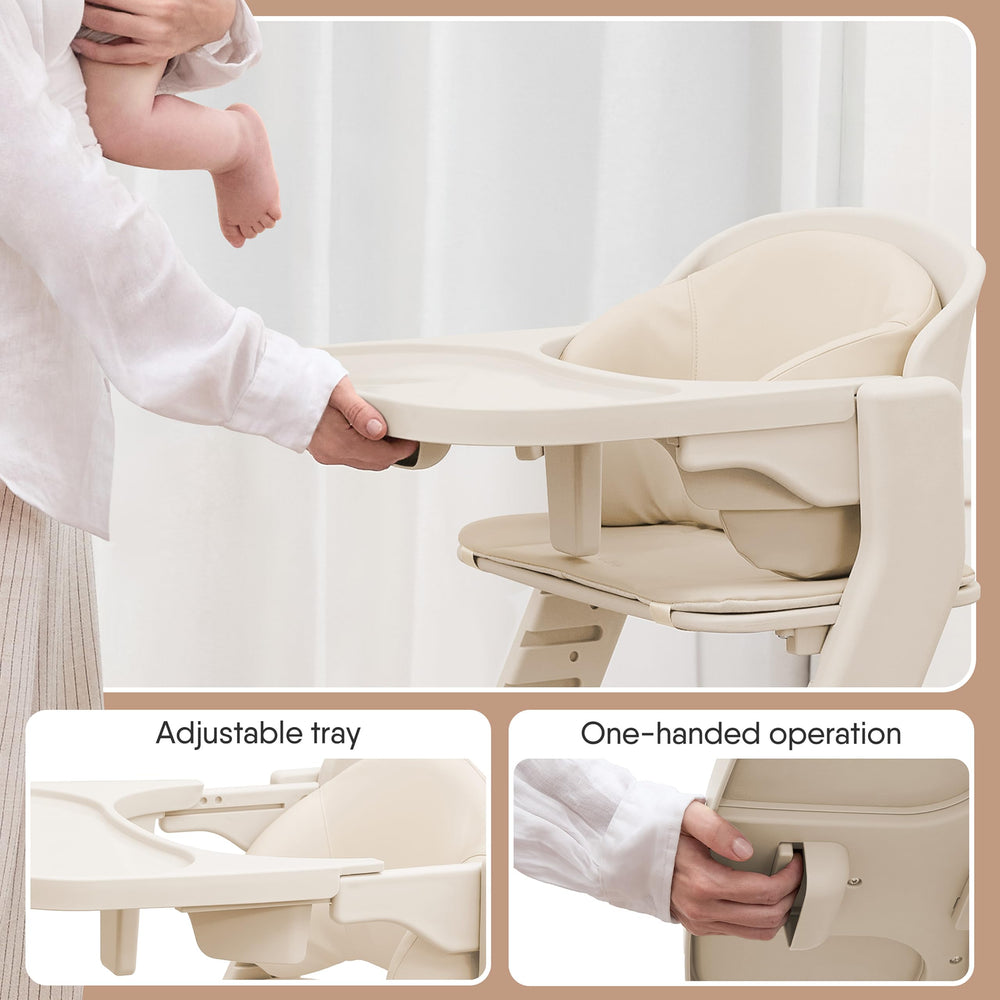 Obbee Odee five-point harness—keeps little one securely seated.