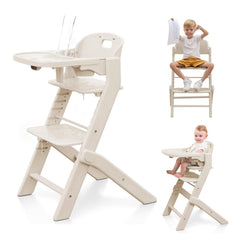 Obbee Odee full-body washable high chair—easy cleanup after meals.