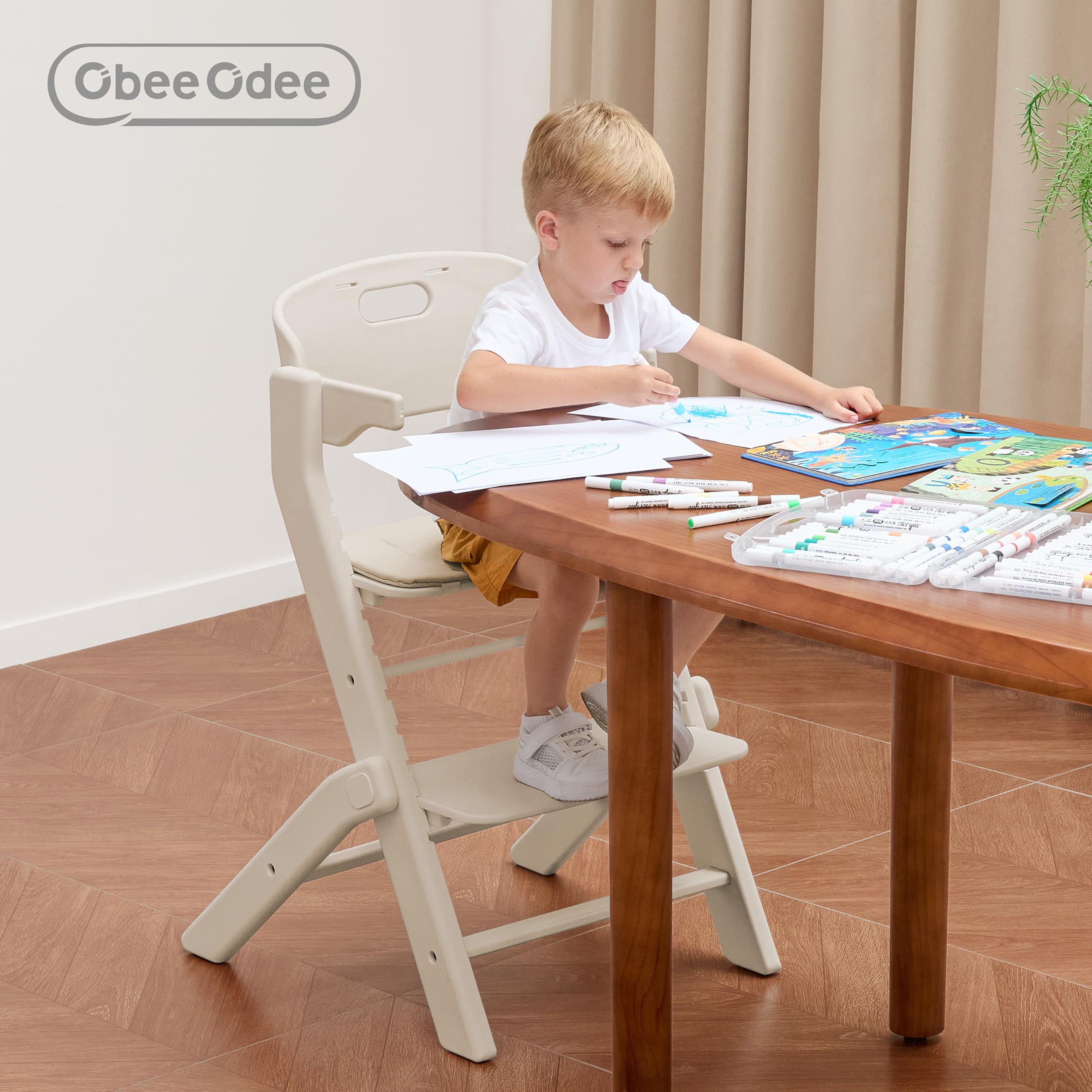 Obbee Odee modern design—blends with home décor.